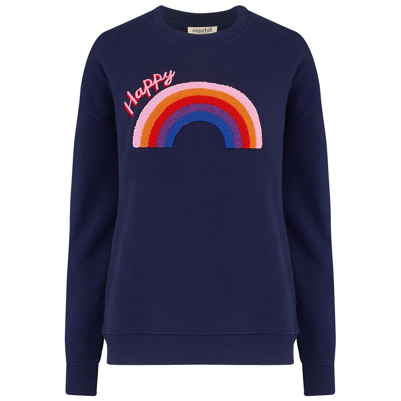 Noah SUGARHILL BRIGHTON Happy Rainbow Sweater