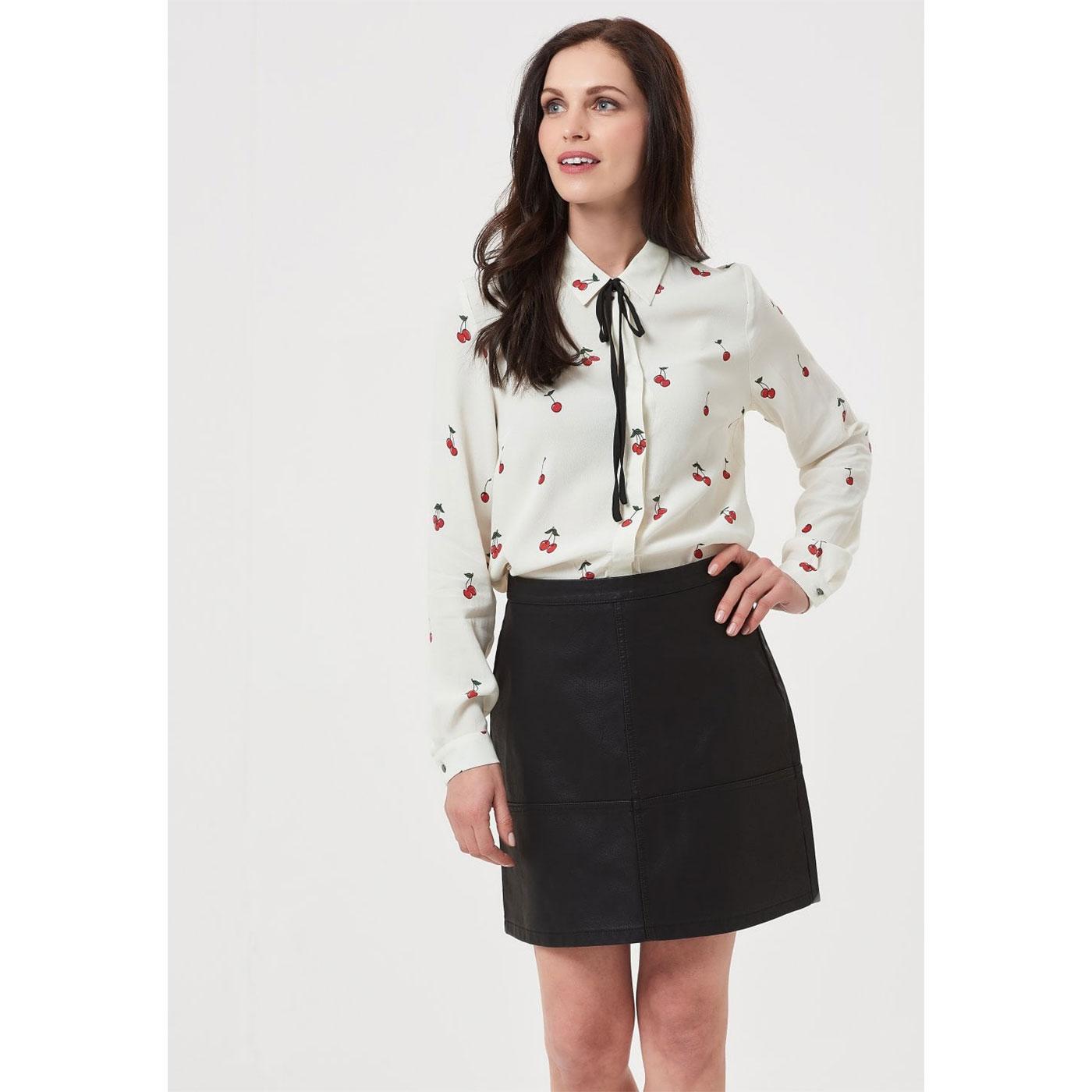 SUGARHILL BOUTIQUE Catrina Winterberry Cherry Shirt