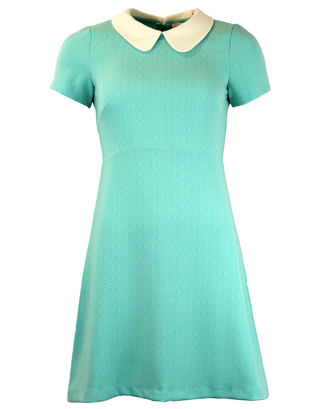Perfect Penny TRAFFIC PEOPLE 60s Mod Texture Dress