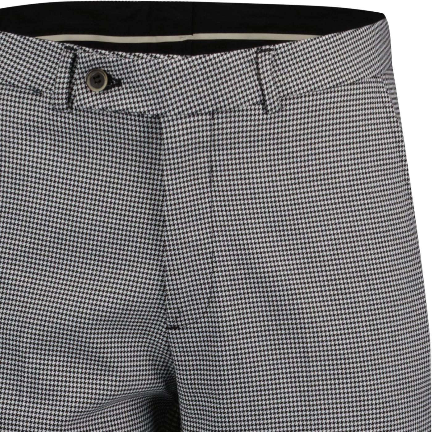 Trojan Records Retro Dogtooth 2Tone Check Trousers