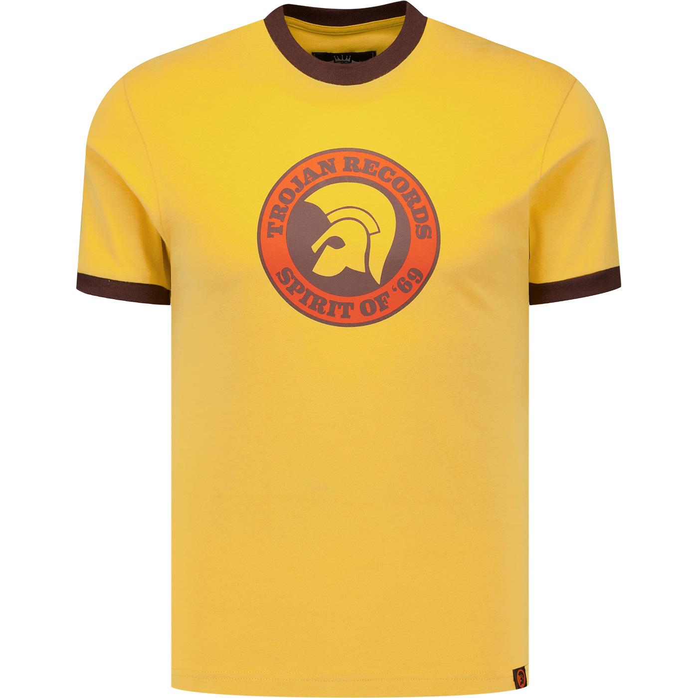Trojan Records Spirit of 69 Retro Ringer Tee M/CB