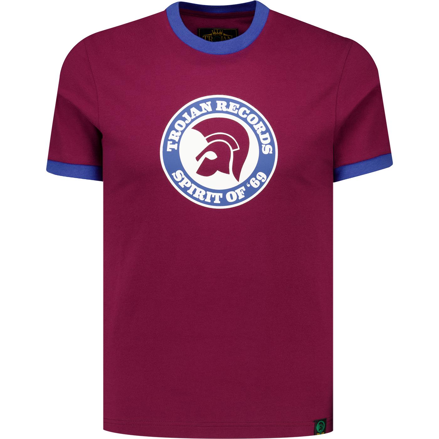 Trojan Records Spirit of 69 Retro Ringer Tee P/RB
