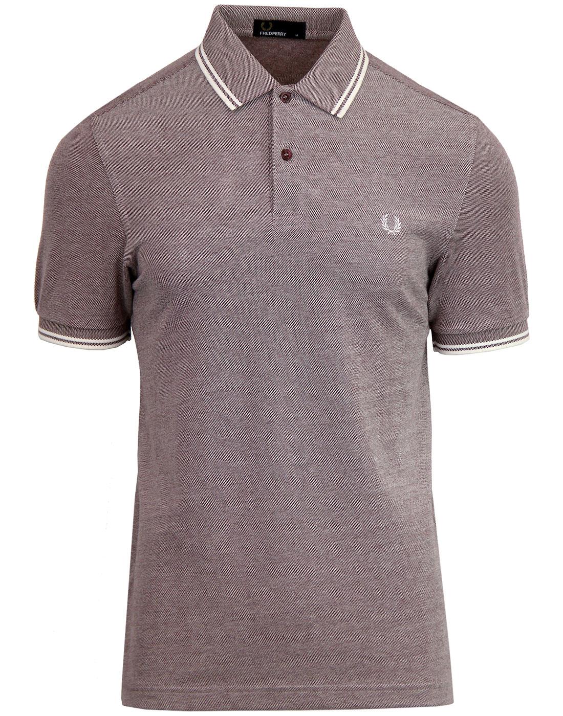 FRED PERRY M3600 Mod Twin Tipped Polo Shirt - MM