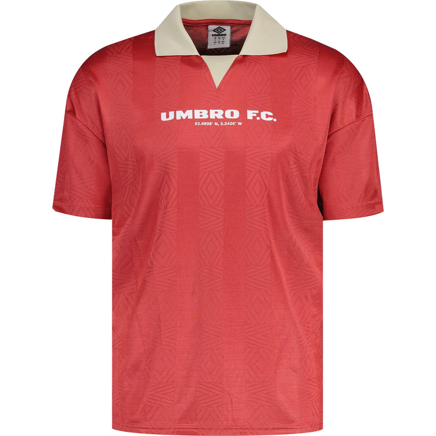 Umbro Retro Fire Whirl Diamond Football Shirt