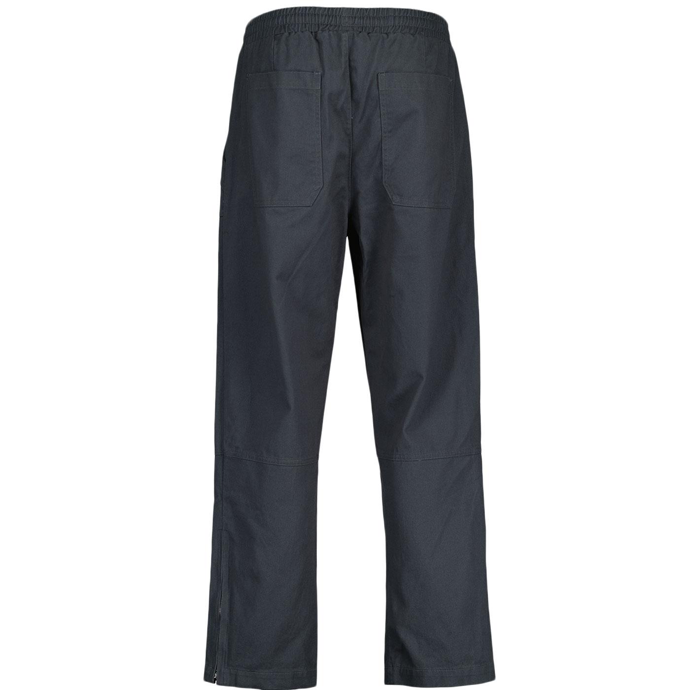 Umbro Cotton Drill Baker Retro Training Pants in Woodland Grey