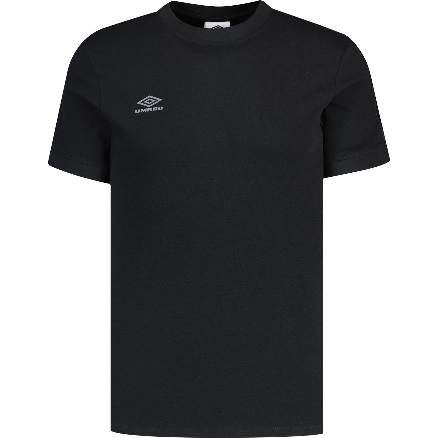 Umbro Men's Retro Sports Taped Ringer T-shirt (B)
