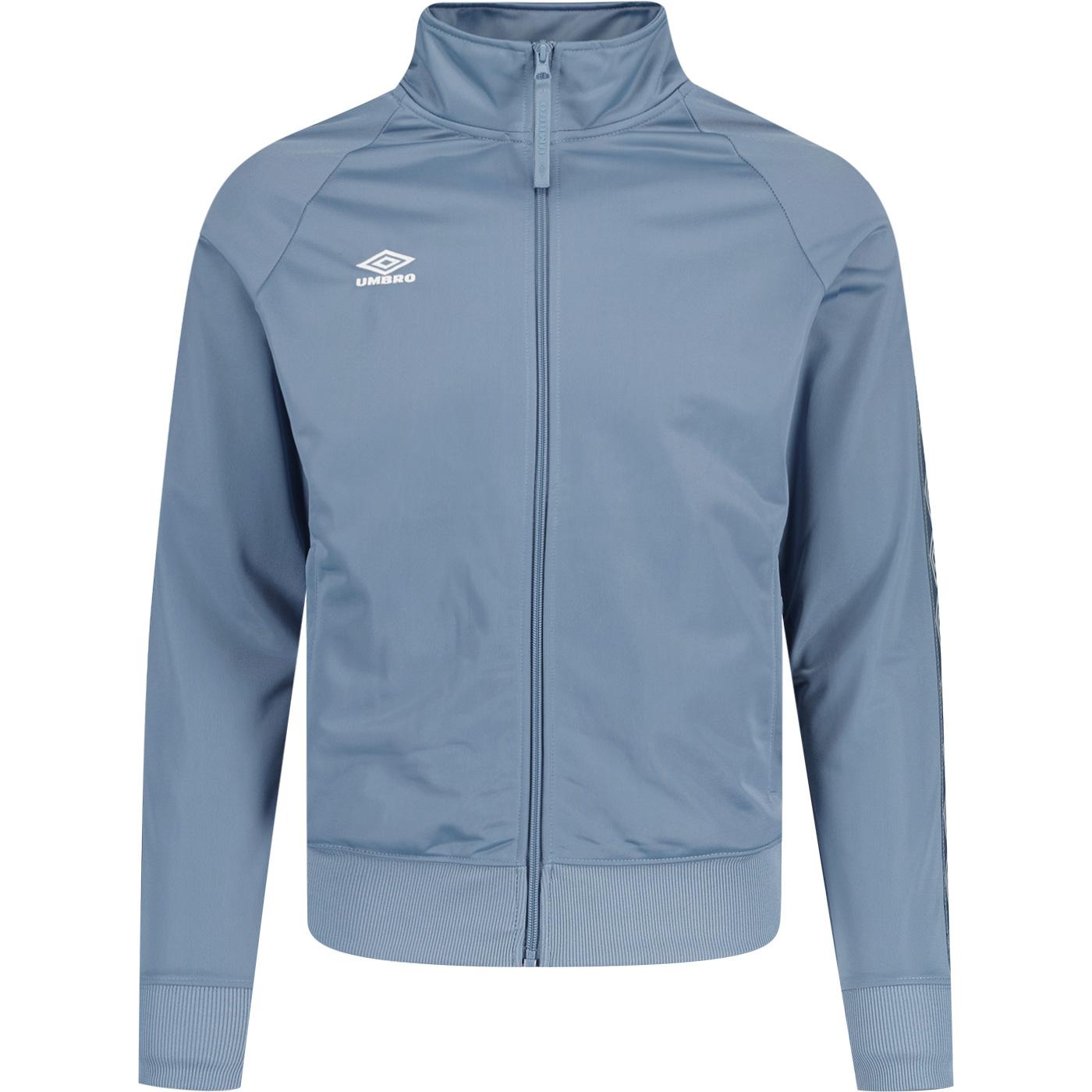 Umbro Blue Mirage 80s Funnel Neck Taped Track Top 