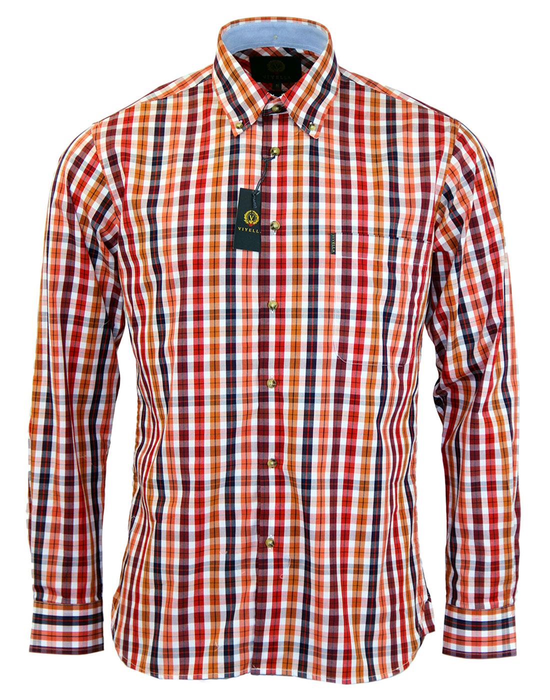 west point red button down shirt