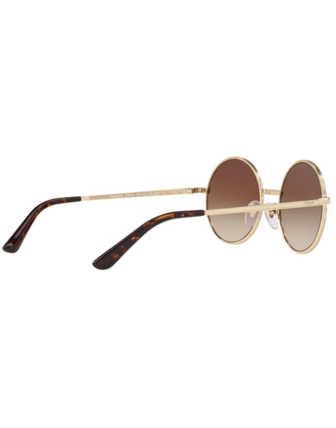 VOGUE Gigi Hadid Retro 60s Vintage Sunglasses in Pale Gold
