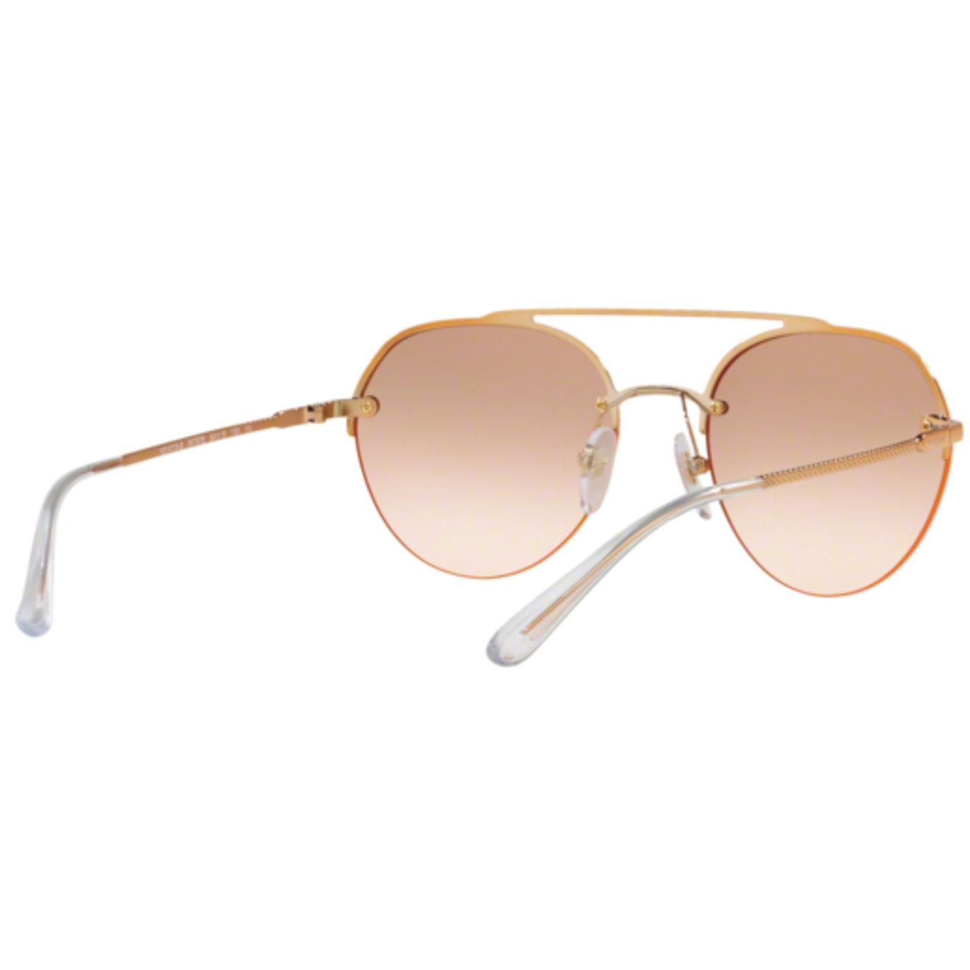 VOGUE Retro 70s Womens Aviator Sunglasses in Rose Gold