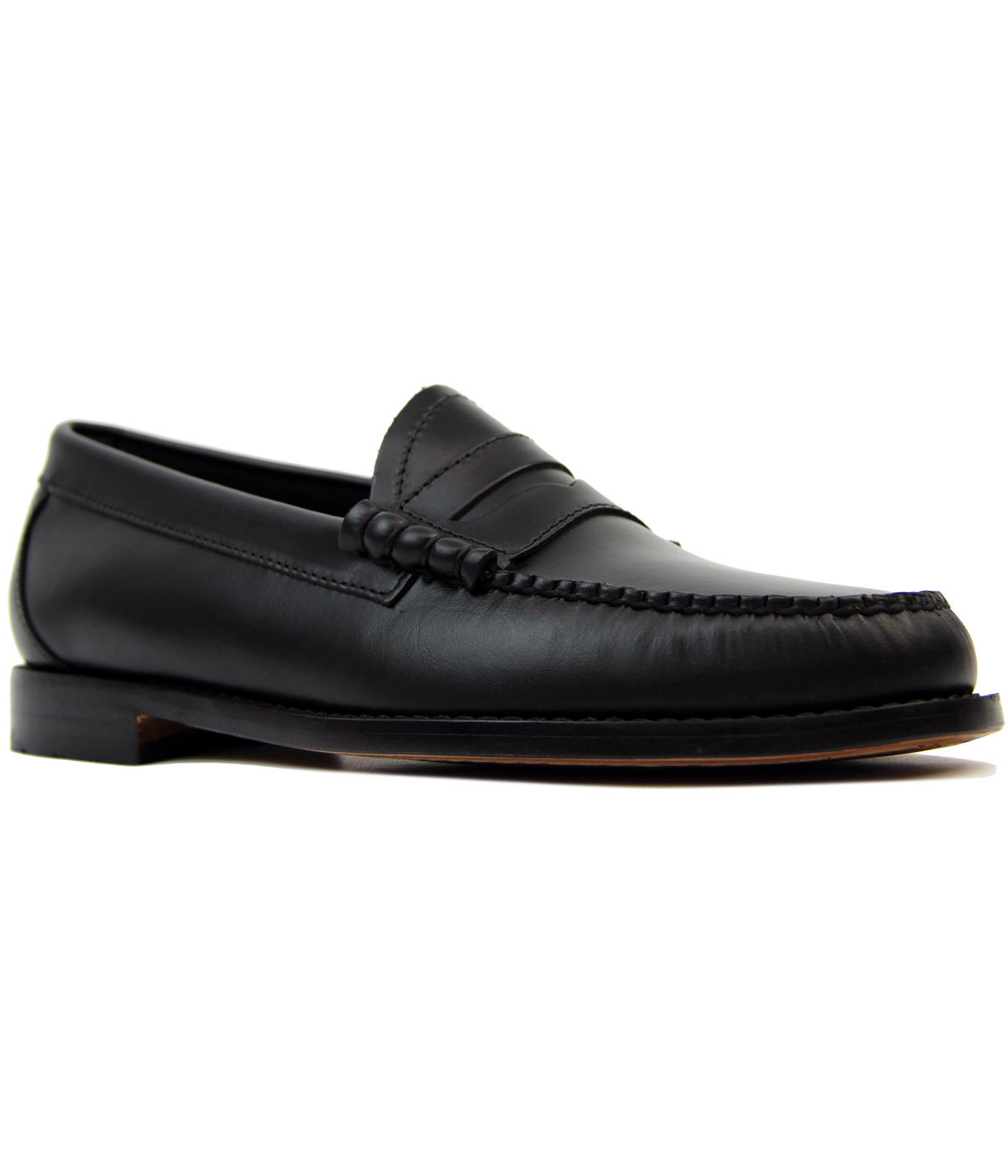 Larson BASS WEEJUNS 60s Mod Pull Up Penny Loafers