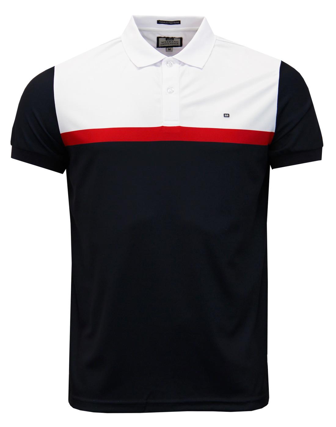Cooper WEEKEND OFFENDER Retro 70s Panel Polo 