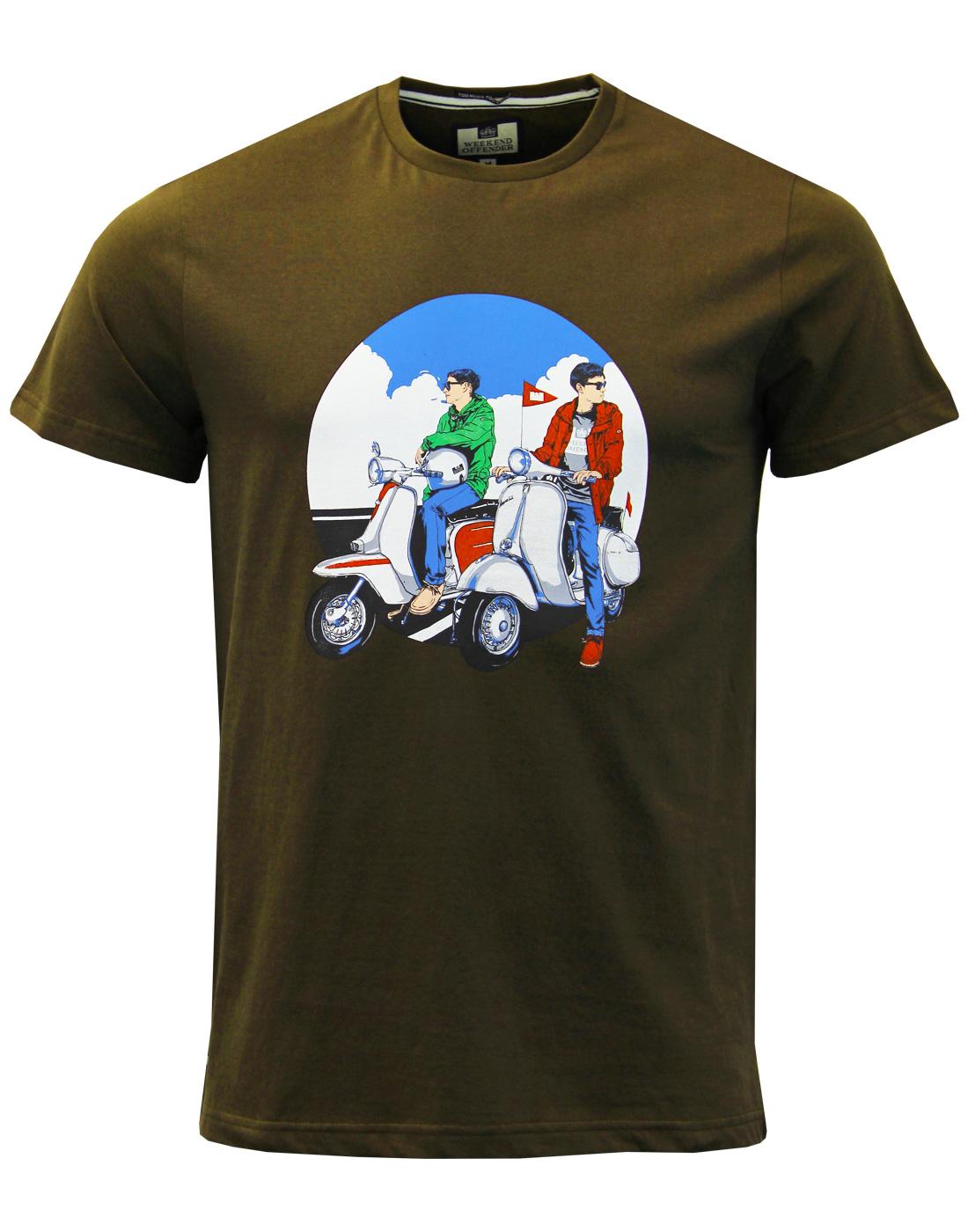 Scooters WEEKEND OFFENDER Mod Casuals T-shirt