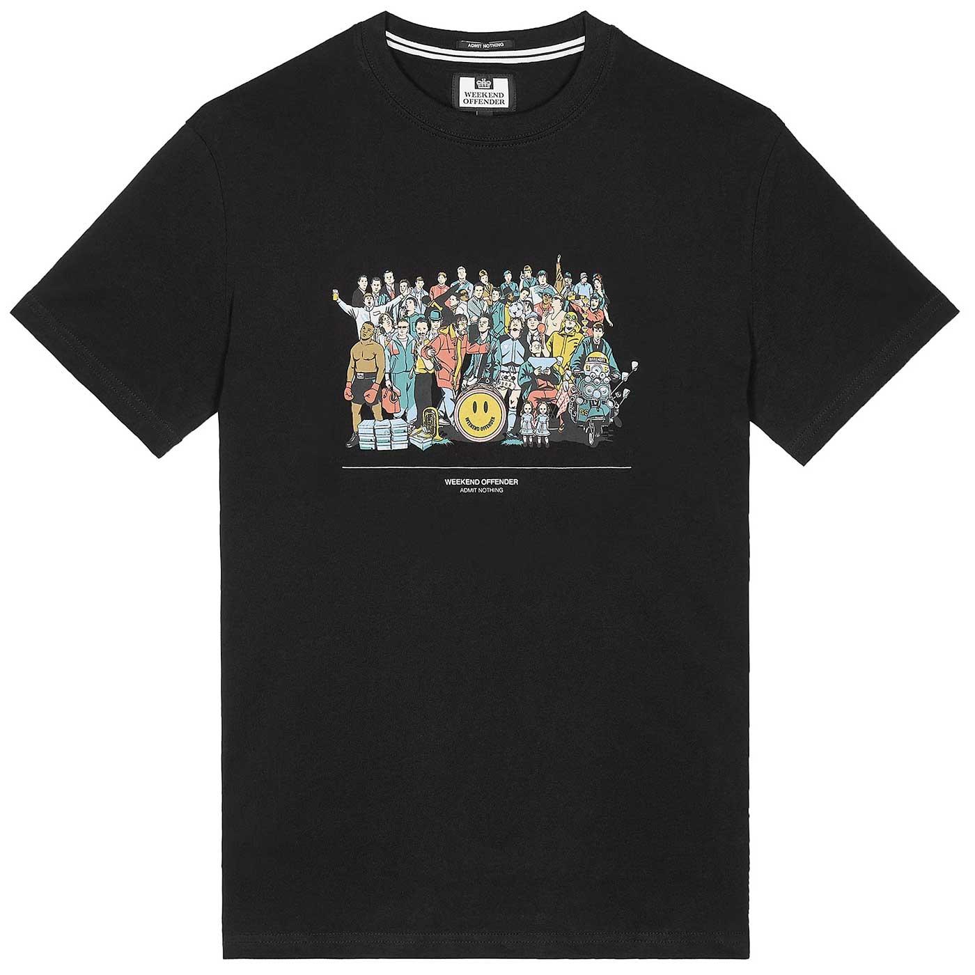 Blake Weekend Offender Retro Icons Graphic Tee 