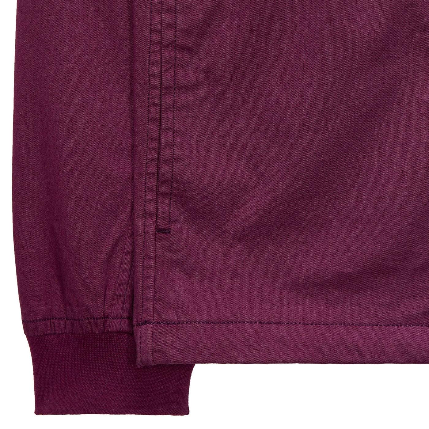 Weekend Offender Kovages Hood 3 Pocket Over-Top Deep Plum