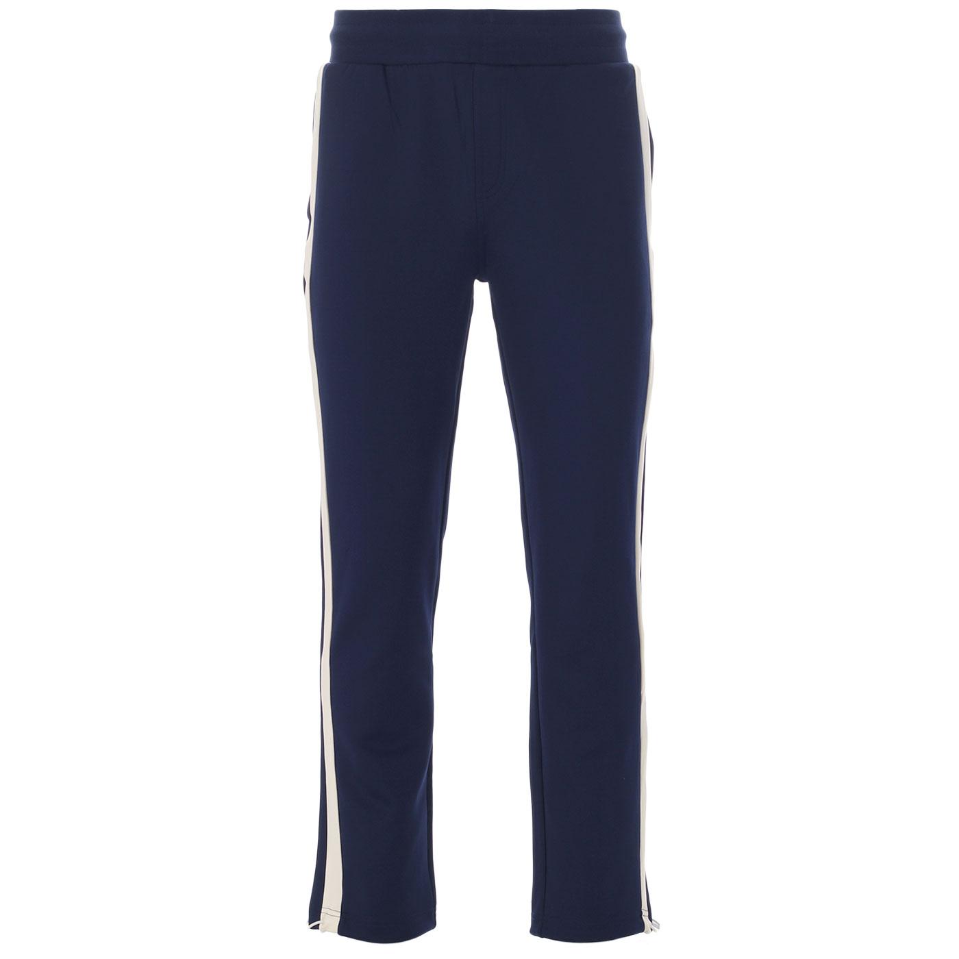 WEEKEND OFFENDER Peaceful Valley 80s Track Pants in Navy