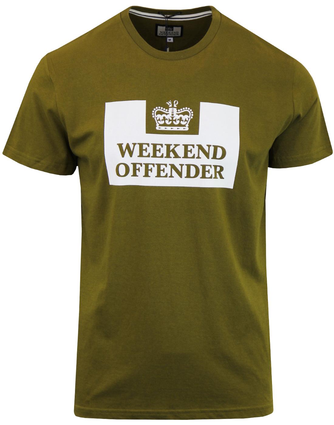 WEEKEND OFFENDER Retro Casuals Prison T-shirt (O)