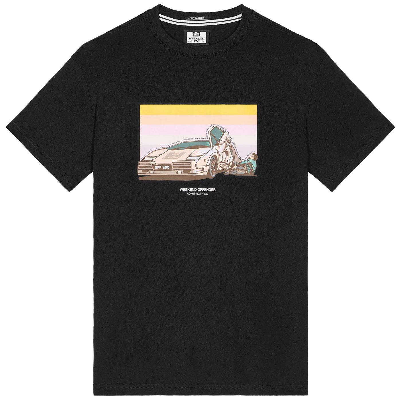 Quaaludes Weekend Offender Wolf of Wall Street Tee
