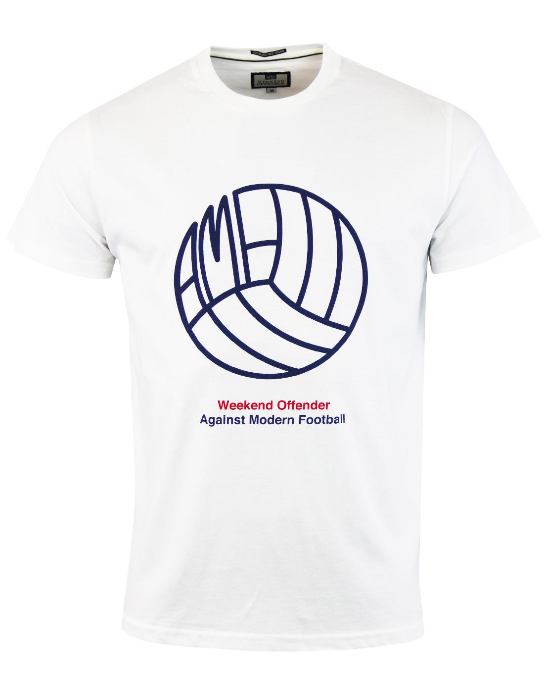 Stand AMF WEEKEND OFFENDER Retro Football Tee (W)