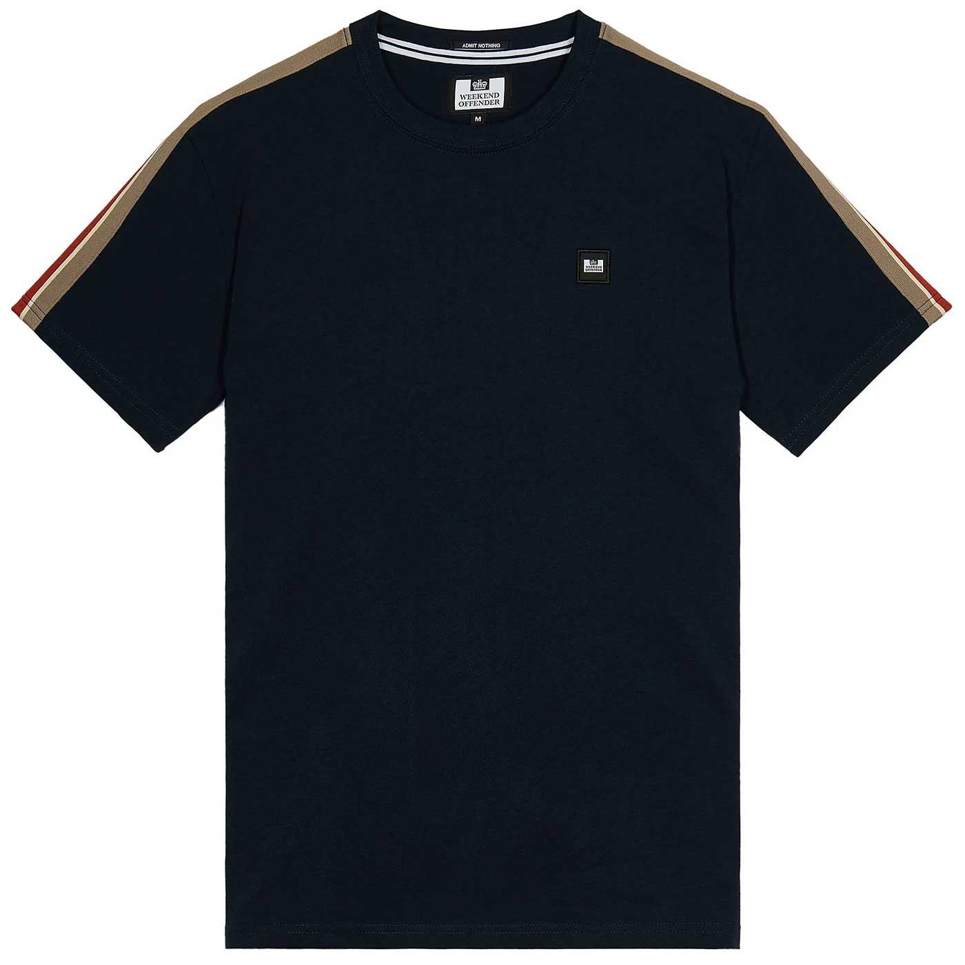 Weekend Offender Taruffi 80s Tape Stripe T-shirt N