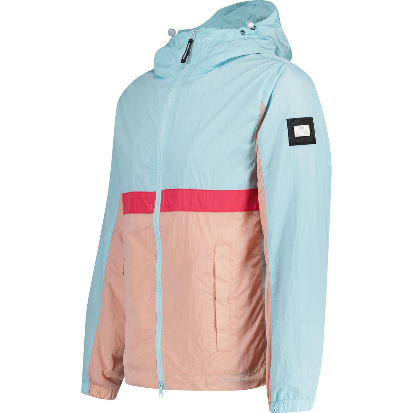 Weekend Offender Parissa Retro Windbreaker Jacket Saltwater