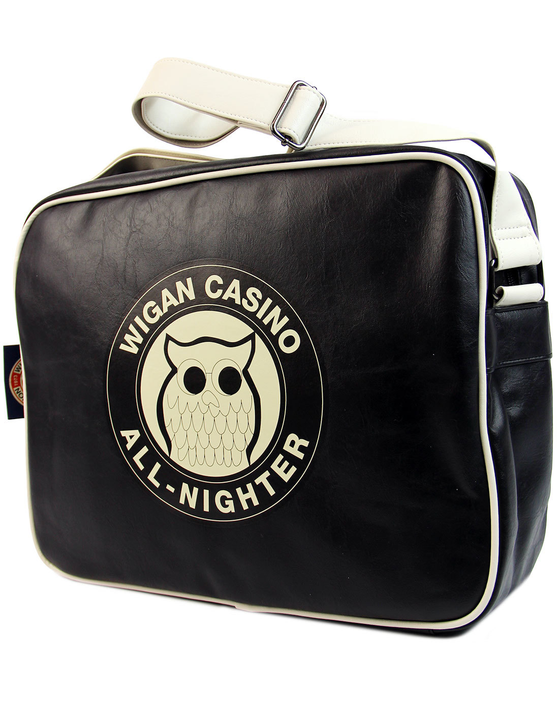 WIGAN CASINO Northern Soul Night Owl Shoulder Bag