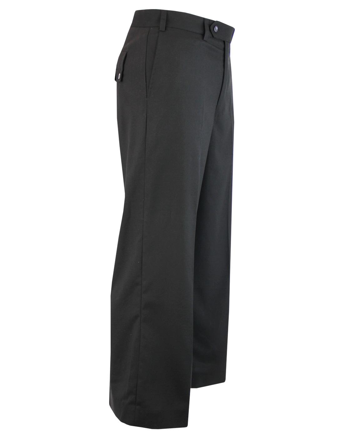 Women's Asymmetric Draped Frill Side Cigarette Trousers/ High Waisted  Ruffle Flare Bell Bottoms Pants /retro Boho/ Vintage 70s Fashion - Etsy
