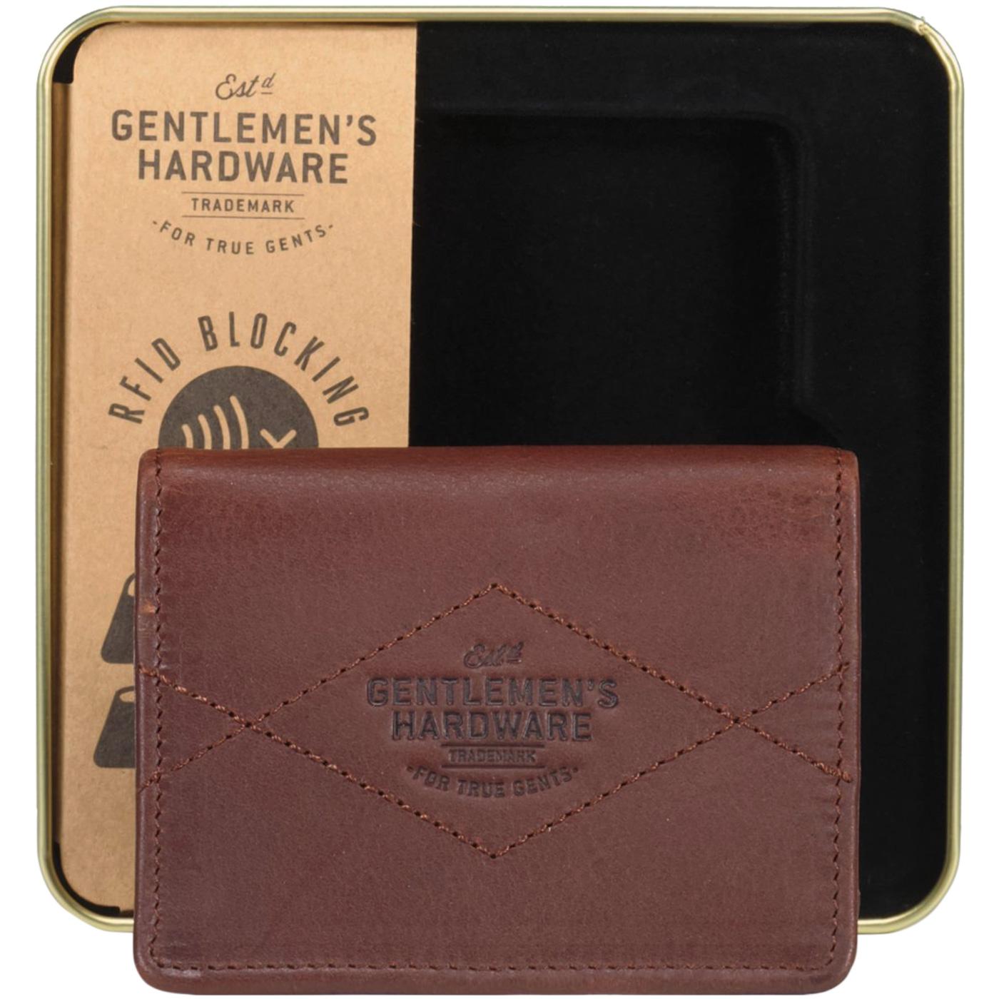 GENTLEMEN'S HARDWARE Leather Double Card Holder