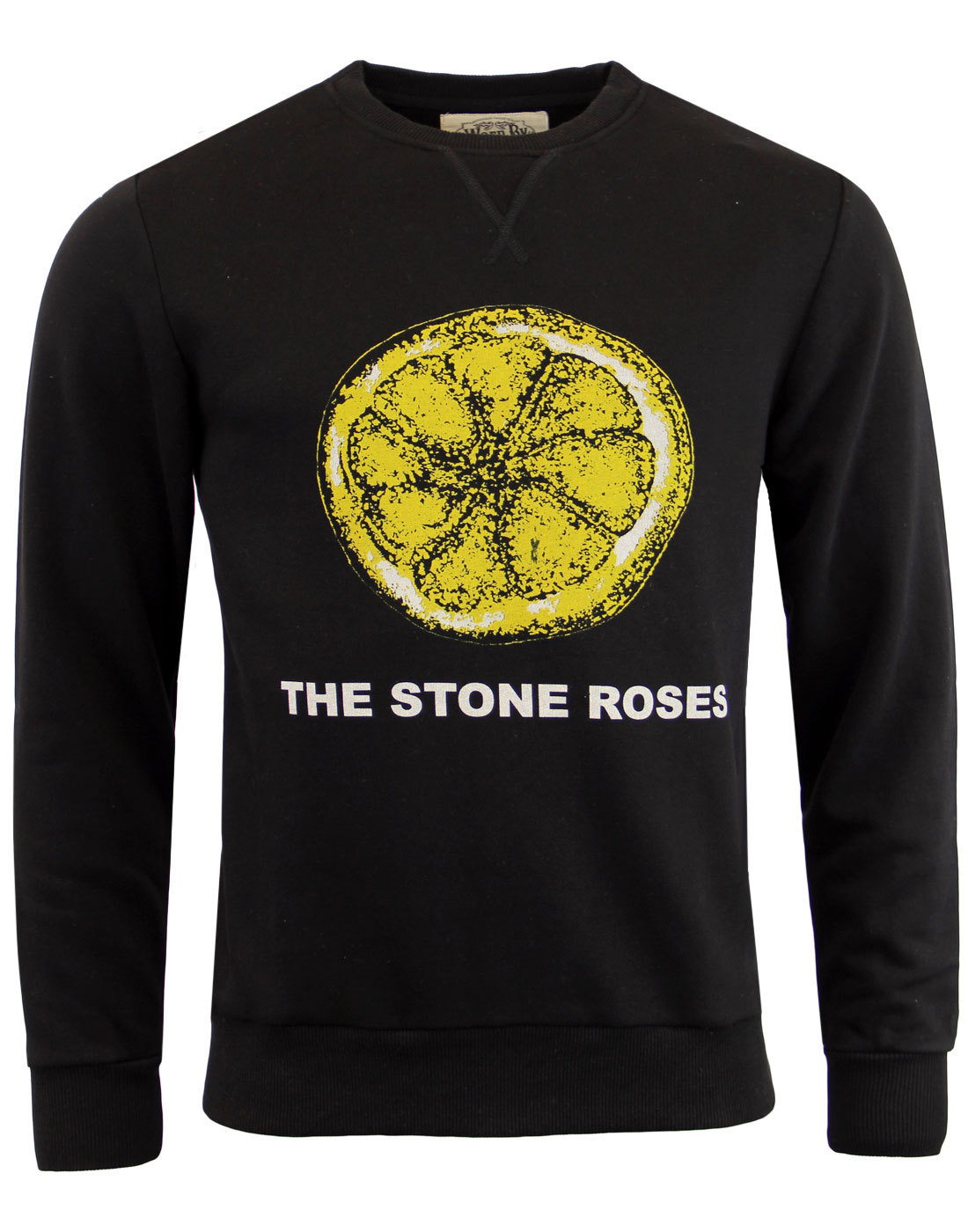 Lemon Sweatshirt WORN BY Stone Roses Indie Sweat