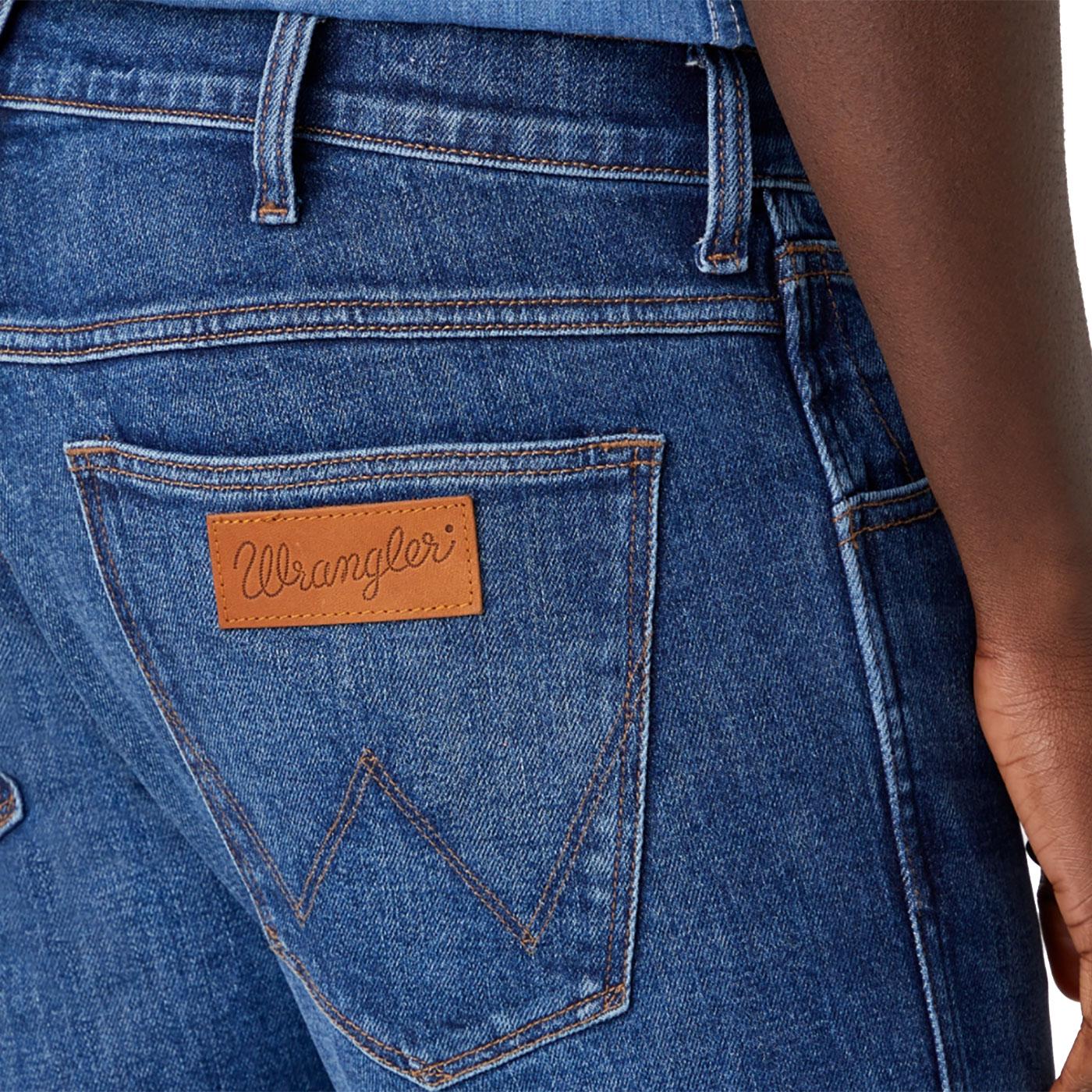 WRANGLER 'Bryson' Mens Washed Skinny Jeans in Hard edge