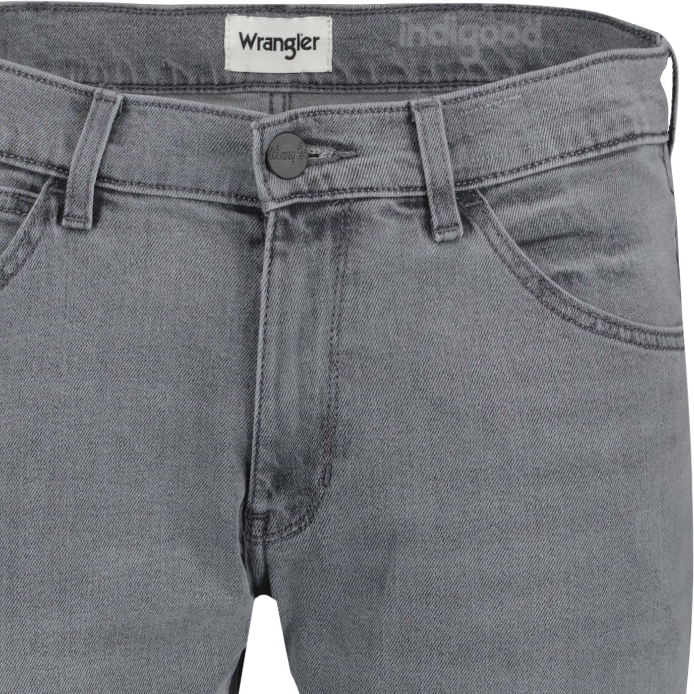 Wrangler Bryson Mens Retro Skinny Jeans In Golden Grey 