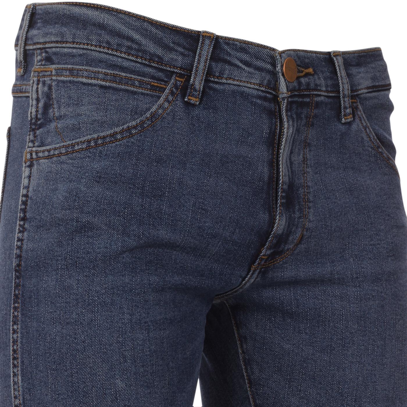 WRANGLER Bryson Men's Retro Mod Skinny Jeans Blue Shot