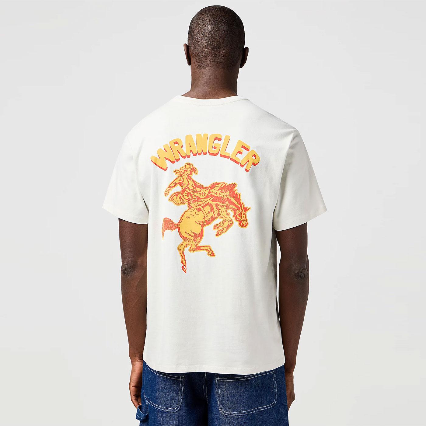 Wrangler Jeans Retro Cowboy Graphic Print T-shirt 