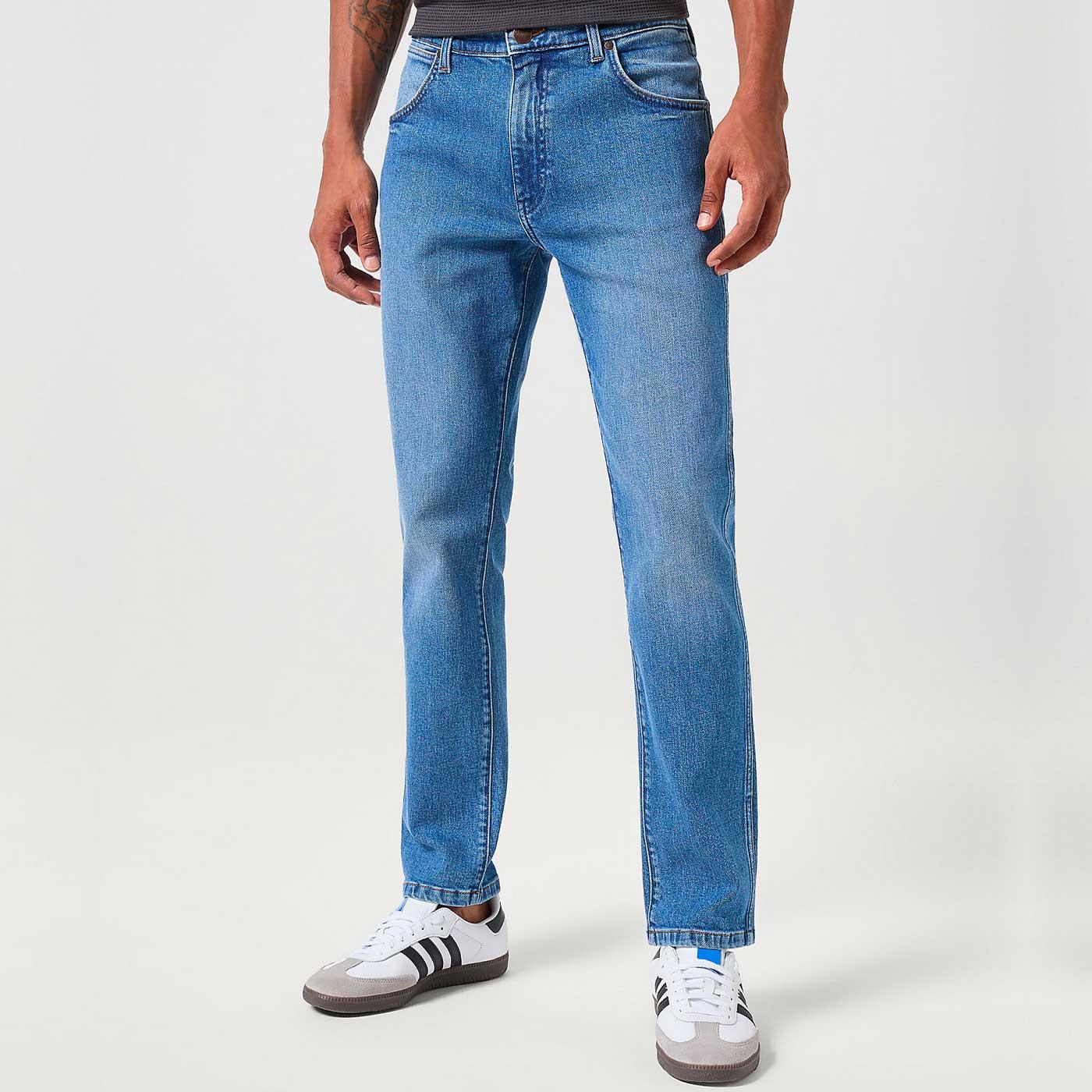 Larston Wrangler Slim Taper Retro Denim Jeans G