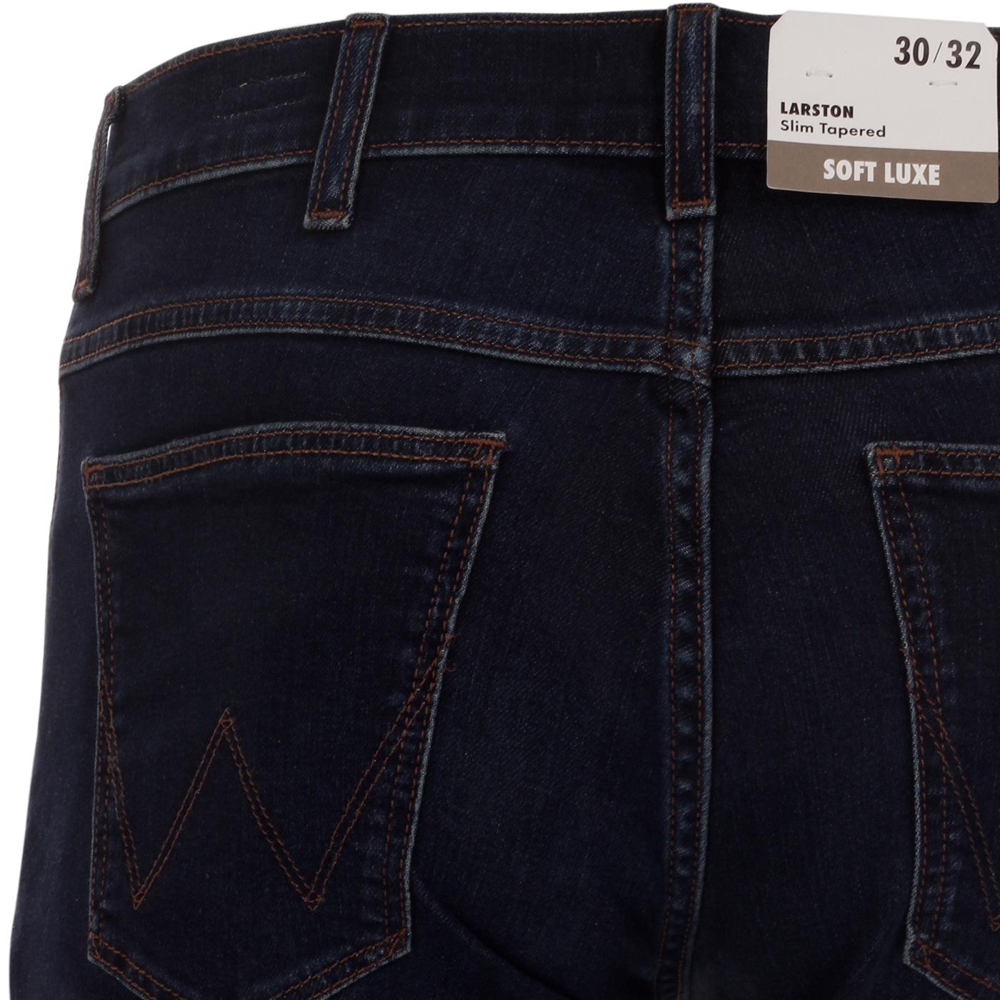 WRANGLER Larston Slim Tapered Denim Jeans in Soft Walk