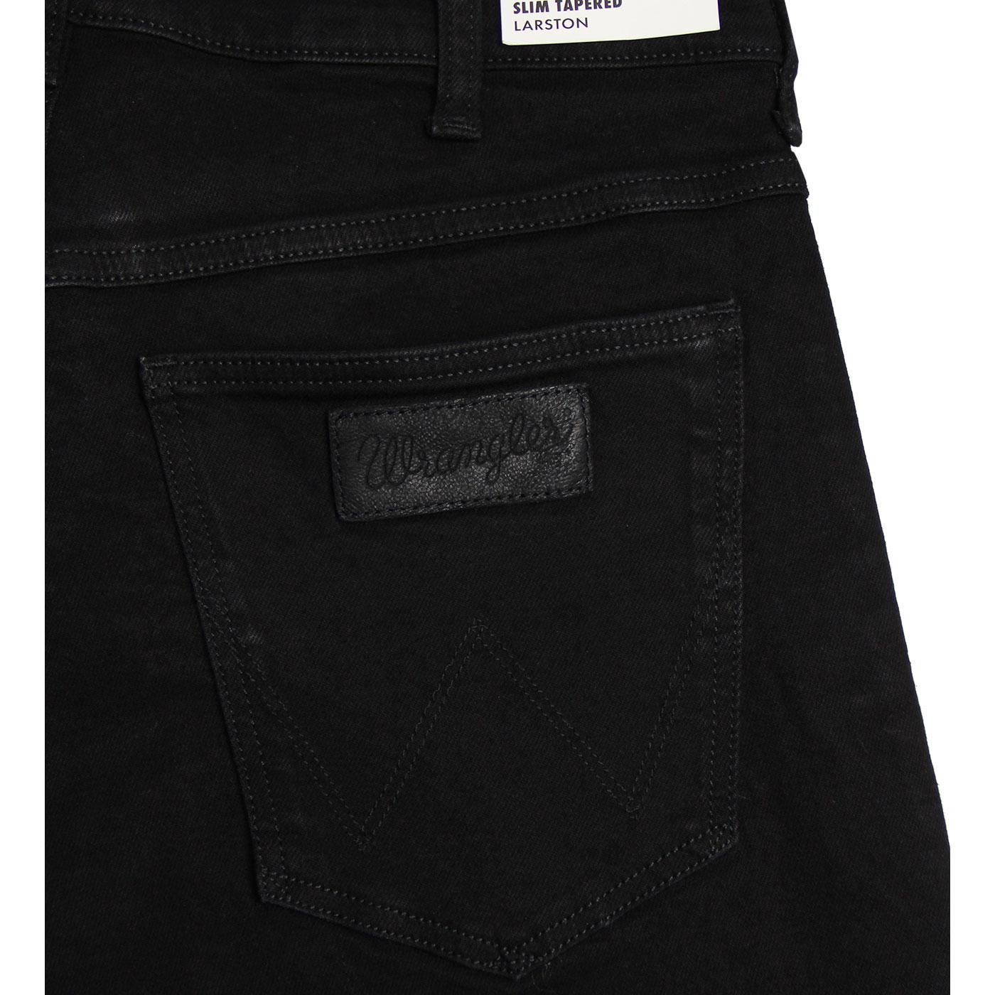 wrangler larston jeans black
