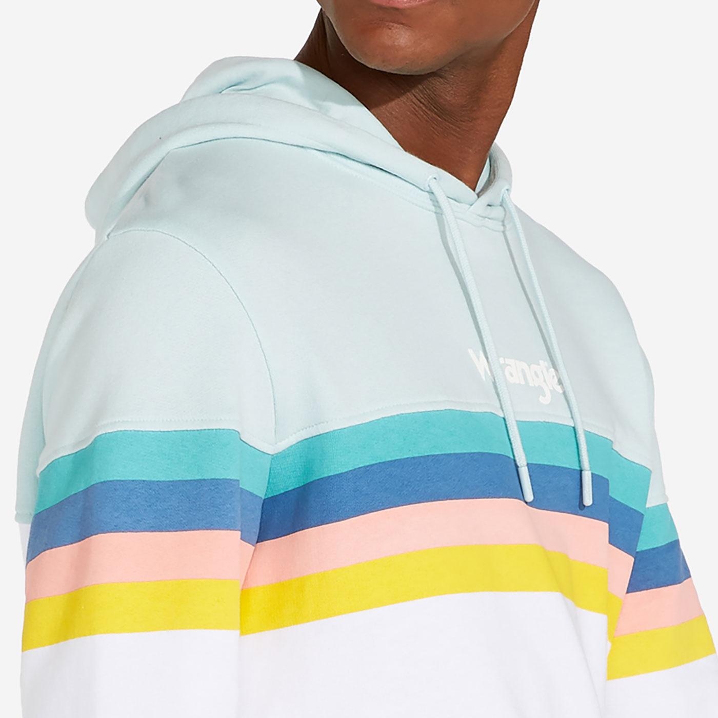 wrangler rainbow hoodie