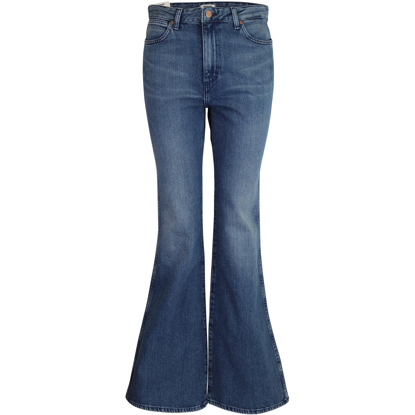 Wrangler 34x27 vintage flared bootcut 70s denim jeans