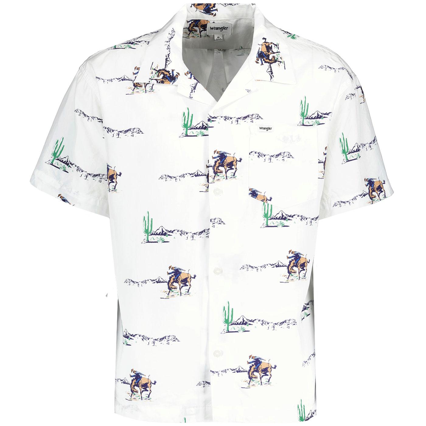 Wrangler Retro Western S/S Resort Shirt (W/I/W)