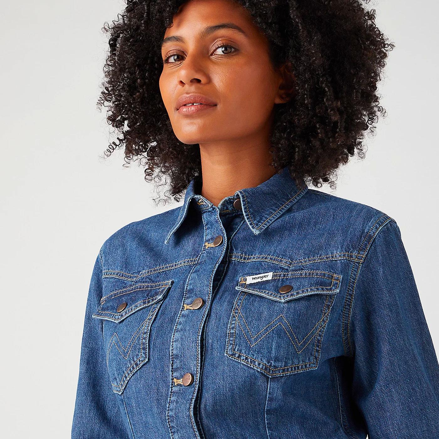 Wrangler on sale denim dress