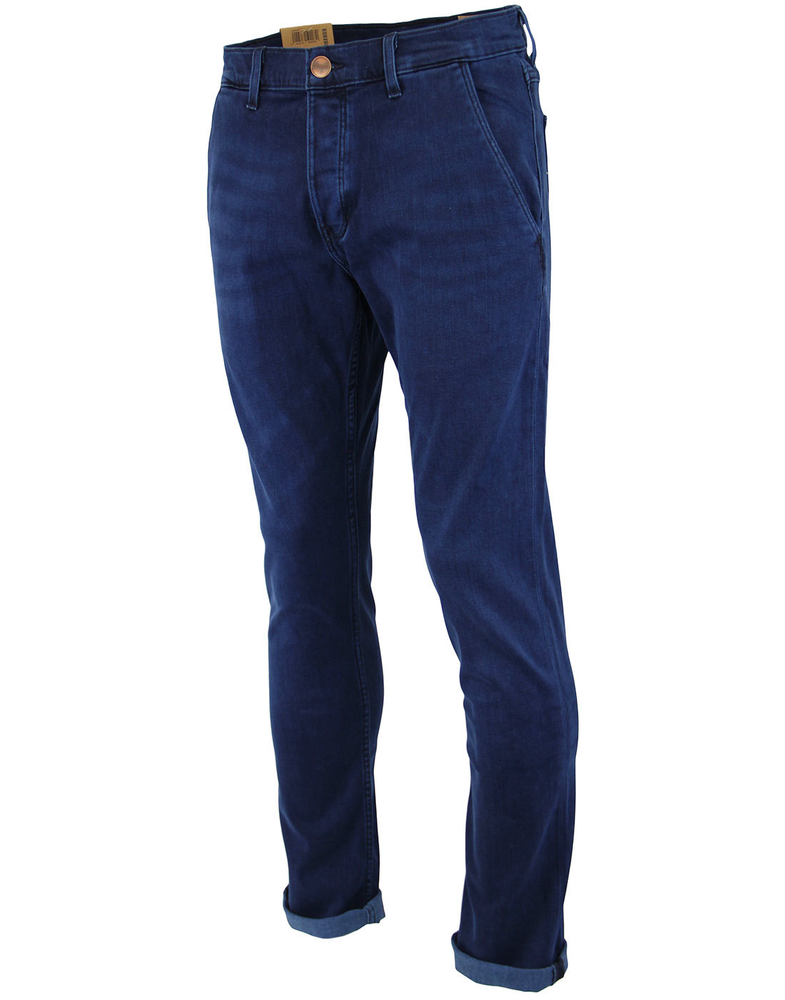 WRANGLER Spencer Retro Indie Soft Luxe Denim Jeans in Tidal Wave