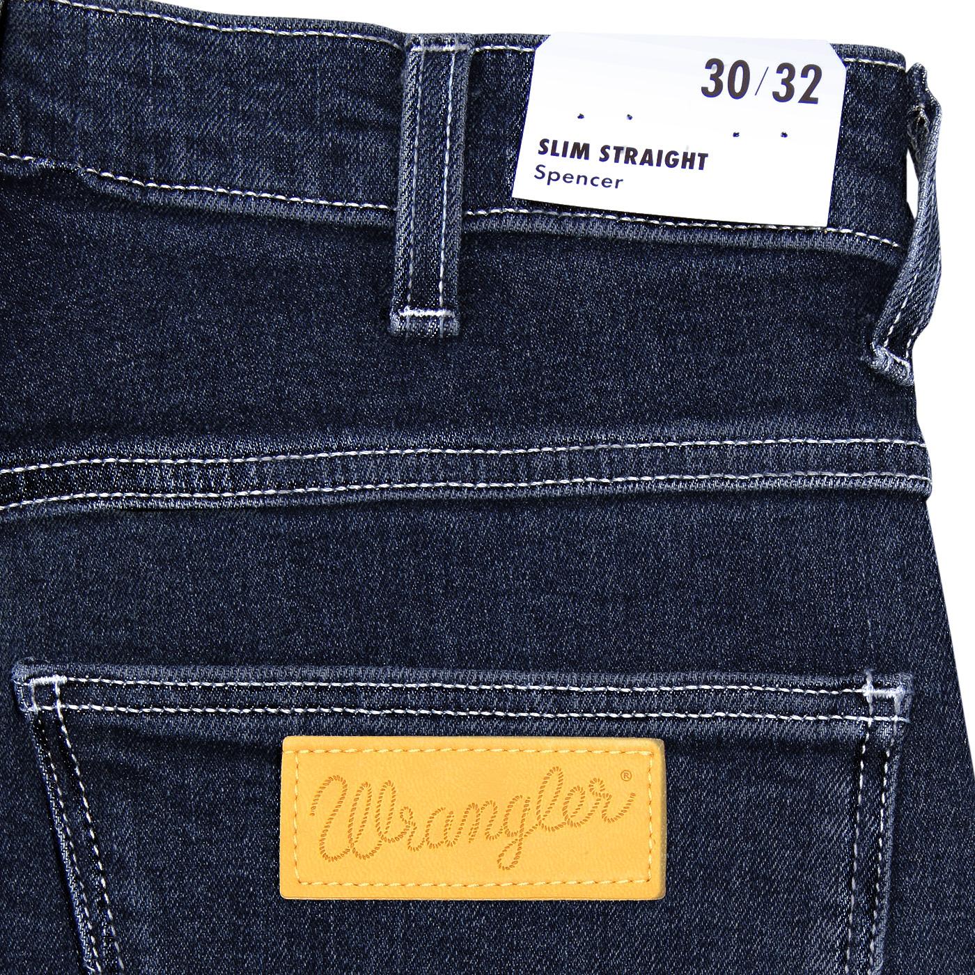 WRANGLER Spencer Retro Mod Denim Jeans in Stony Creek