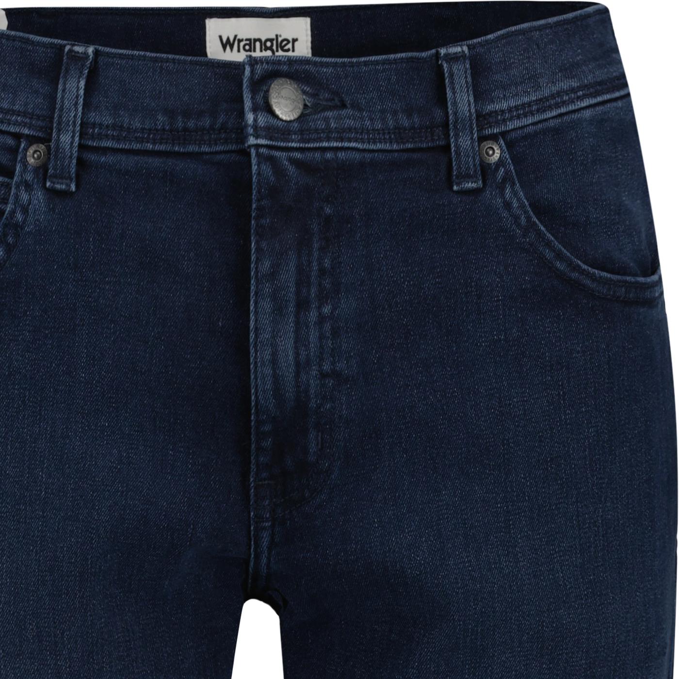 WRANGLER Texas Slim Retro Denim Jeans in Blue Gambit