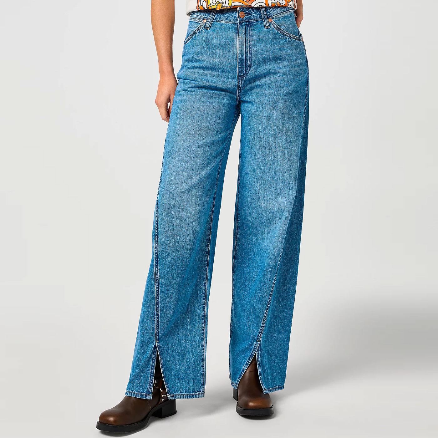 Spat Loose Wrangler Retro 90s Baggy Denim Jeans UE