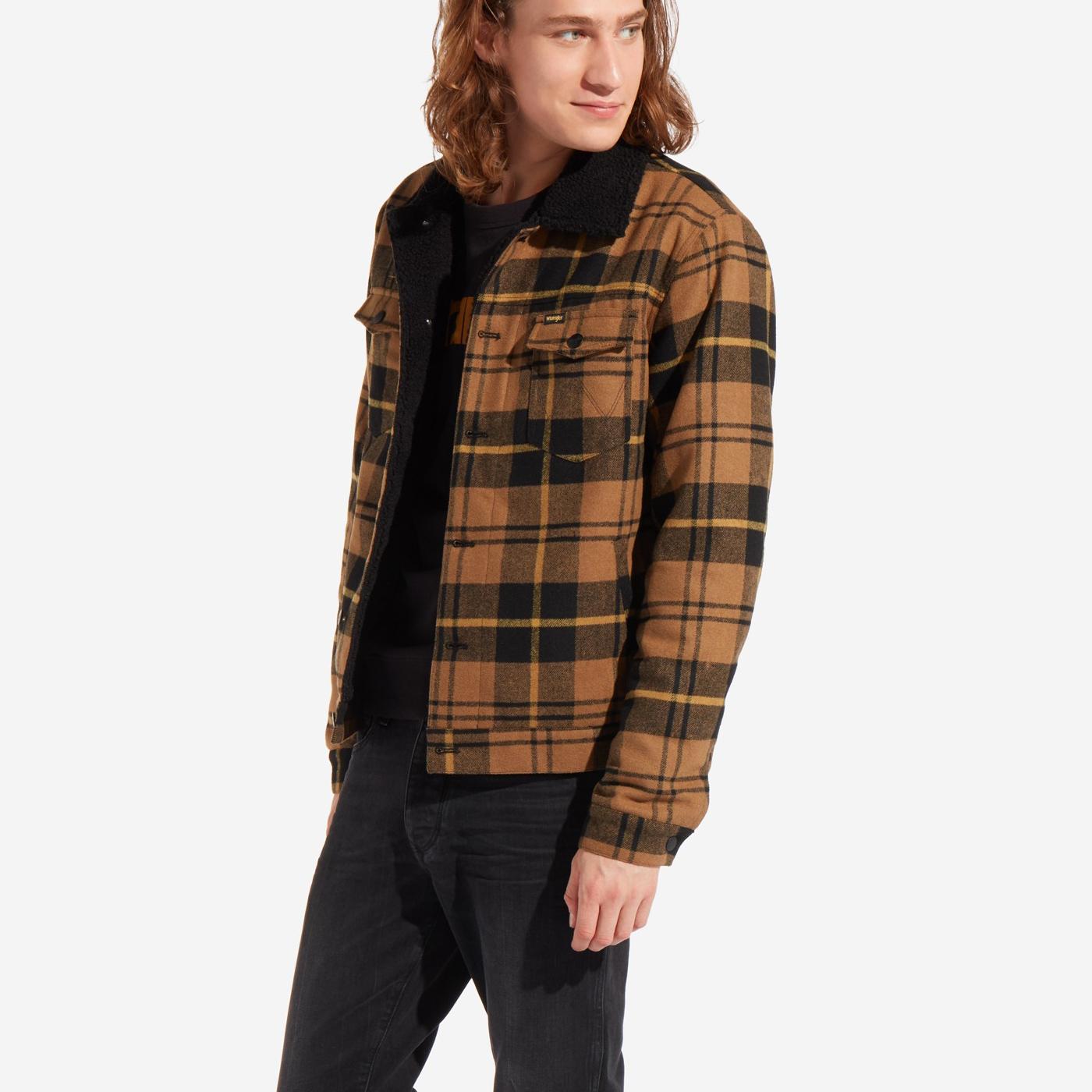 wrangler wool trucker jacket