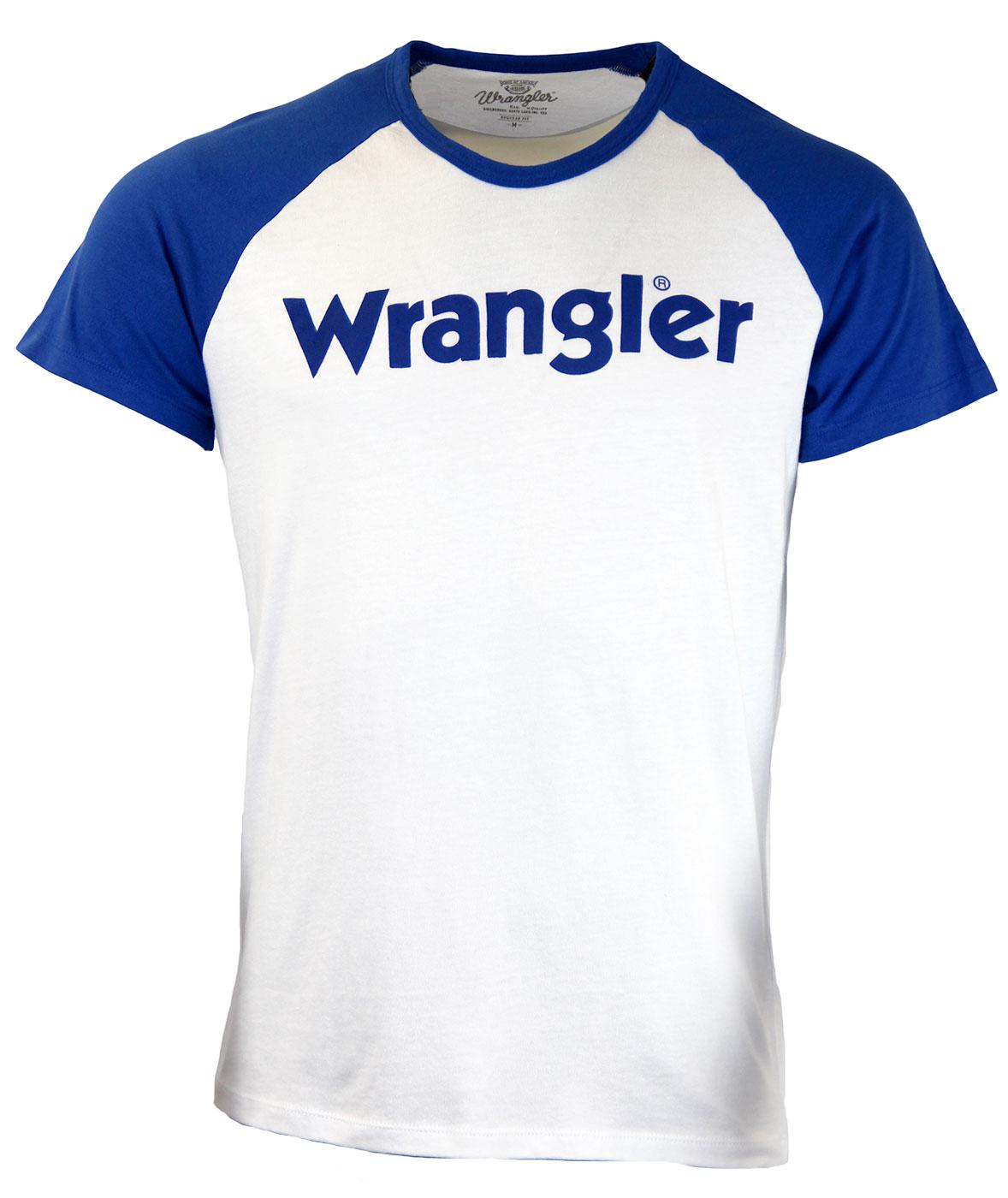 WRANGLER Retro S/S Raglan Vintage Logo T-Shirt