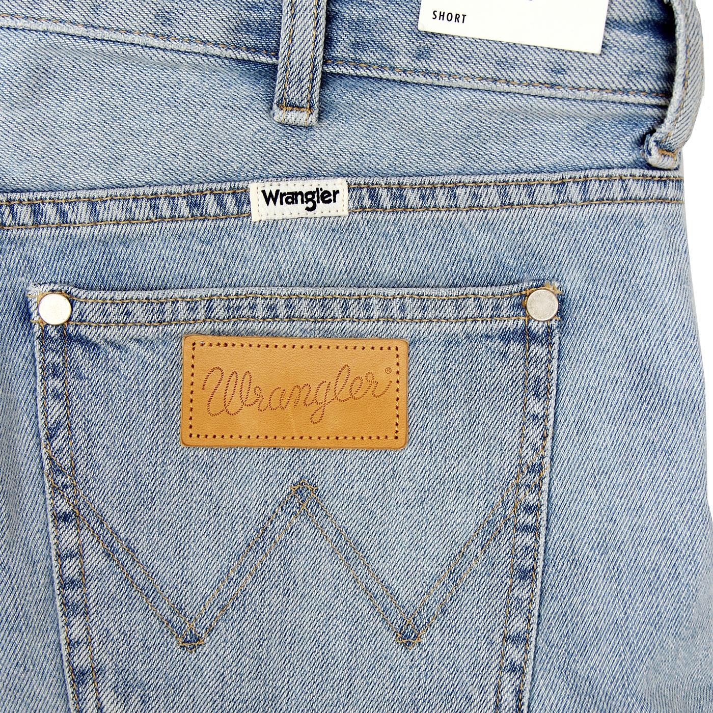 women's wrangler denim shorts