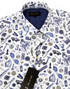 Spectacle 1 LIKE NO OTHER Retro 1960s Print Shirt