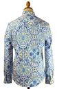 Acanthus 1 LIKE NO OTHER Retro Mod Floral Shirt