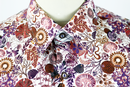 Pandalus 1 LIKE NO OTHER Mod Floral Aquatic Shirt